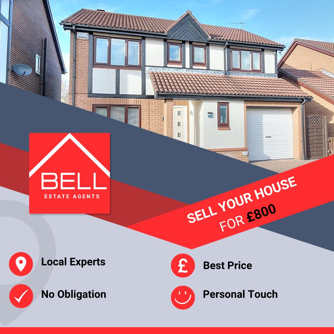 bellestateagent's tweet photo. Sell your home for just £800 with Bell Estate Agents - offer includes VAT https://t.co/Xjf3VDmwY5 #estateagent #lowfell #nefollowers https://t.co/fptw3hysIV