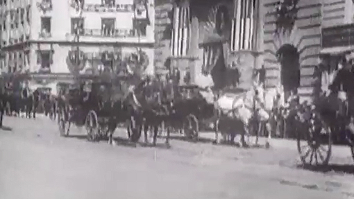 TheFLLOC's tweet photo. #RT @LawLibCongress: RT @librarycongress: Today in History: President Theodore Roosevelt's visit to San Francisco captured on early film, 1903 #otd #tih https://t.co/hwaAzFerfm https://t.co/8ncO0Xl0RZ