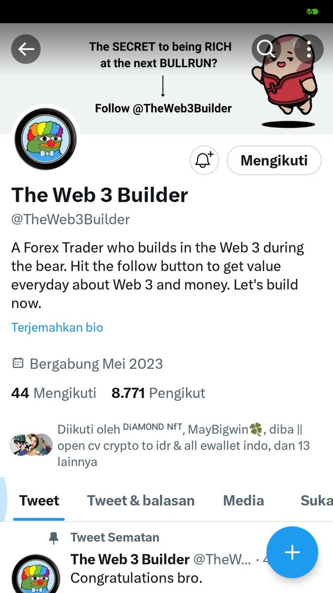 fahriyto94's tweet photo. @crypto_inez @TheWeb3Builder https://t.co/BIm7yXf1s0