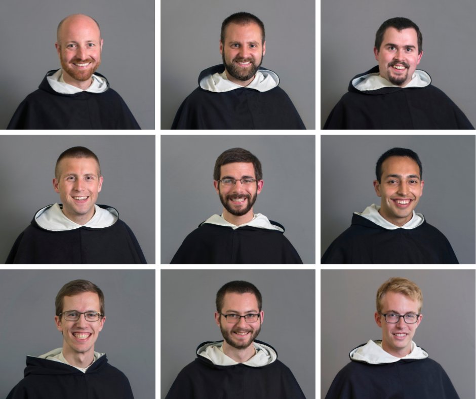 dominicanfriars's tweet image. Please keep these nine brothers in your prayers as we approach their ordination to the Priesthood of Jesus Christ, next Saturday, May 20th at @MarysShrine at 9:30AM. The ordinandi (from top left to right) are. . .