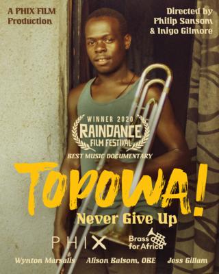 Have you watched ‘TOPOWA! Never give up’…

🌟TOPOWA is a multi-award-winning documentary featuring <a href="/BrassforAfrica/">Brass for Africa</a> 🌟

It’s a great film, you will laugh, you will cry and you will be inspired! 

Find out more ➡️ brassforafrica.org/topowa/
