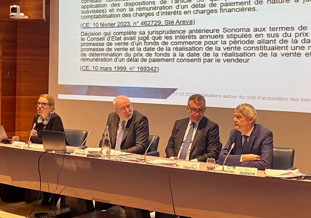 Assistez à la rediffusion de la conférence sur les "Variations autour du  coût d'acquisition des immobilisations" le 23 mai à 17h. Vous y  retrouverez Vincent Agulhon, Eric Quentin et Jean Touttée, avocats  membres de l’IACF et Bénédicte Le Maux, Expert-comptable.