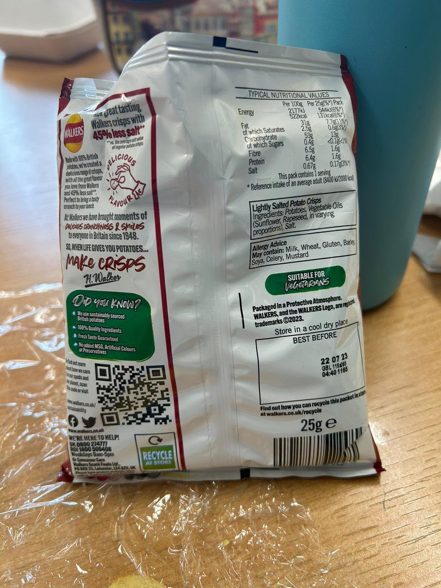 Lee_WBA's tweet photo. @walkers_crisps hey, we found a heart shaped crisp, are we eligible for the competition please? https://t.co/cMBLAV0fKB