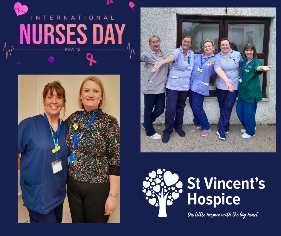 Happy International Nurses Day to our dedicated nursing teams who ensure that patients and their loved ones receive the highest quality of care.
#TheLittleHospiceWithTheBigHeart  #InternationalNursesDay23 #IND2023 #Hospicecare #Palliativecare #Renfrewshire #NorthAyrshire