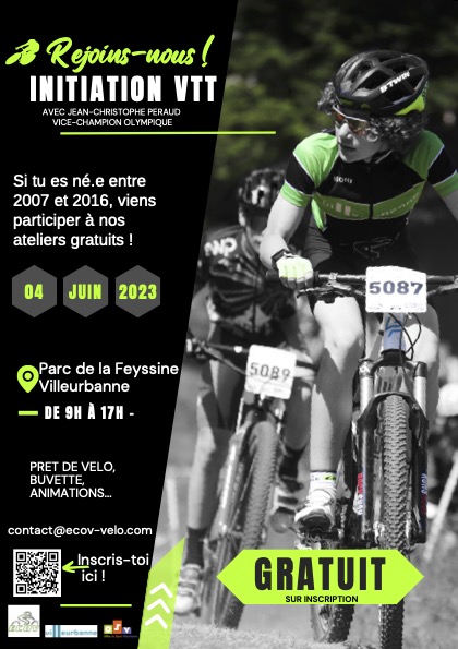 ChrisGachet's tweet photo. 🚨 L'école VTT de l'ECOV vous invite à une journée découverte
🗓 Le 4/06
⏰ 9h à 17h
📍 Parc de la Feyssine Villeurbanne
🎯 Pour les jeunes filles et garçons (2007-2016)
📝 Sur inscription : https://t.co/OE3UkzTC14
🤩 En présence de Jean-Christophe Péraud
ℹ️ contact@ecov-velo.com https://t.co/oenPtit2EV