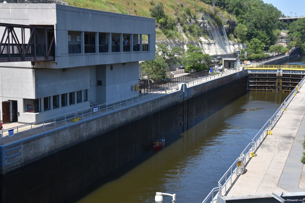 StPaulUSACE's tweet image. In case you're wondering, Lock and Dam 1 in #Minneapolis is still closed to both commercial and recreation traffic due to #SpringFlooding. We are working quickly to reopen the lock in the coming weeks safely.
@MVD_USACE 
#BuildingStrong
#USACEMVD