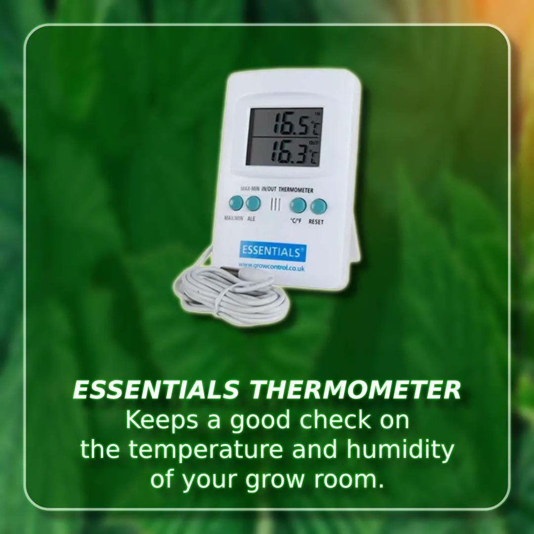 EmporiumHydro's tweet photo. Nutrient temperature measurement is via a thin waterproof probe.

The Min/Max memory records the highest and lowest temperature values.

Can display in °F or °C.

#hydroponics #lighting #ph #ec #nutrients #temperature #plant #growth #plantgrowth #flourish https://t.co/zwg659zJ6E