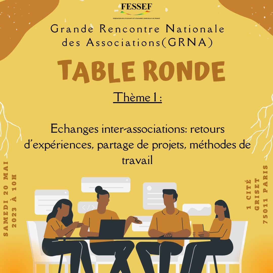 fesseffrance's tweet photo. Il est prévu lors du GRNA deux panels ouverts au publique. Un moment privilégié d’échange sur la question de la vie estudiantine sénégalaise en France.
#agfessef #fessef #etudiants #etudiantssenegalais #etudiantssenegalaisfrance #associationsenegalaisdefrance https://t.co/A9tlfAPLGh