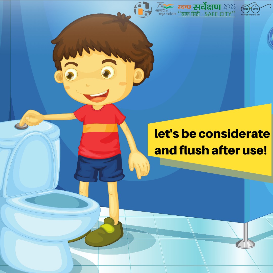 ulbharyana's tweet photo. Do not forget to flush the toilet after using it. let's keep the public toilets neat and clean.
#dulbharyana #urbanlocalbodies #swachhbharatmission #swachhata #SwachhAmritMahotsav #SwachhthaKaUpahaar #cleanindia #swachhbharat #neatandclean #swachhata #city #cleanharyana https://t.co/RX6DvSt1Qf