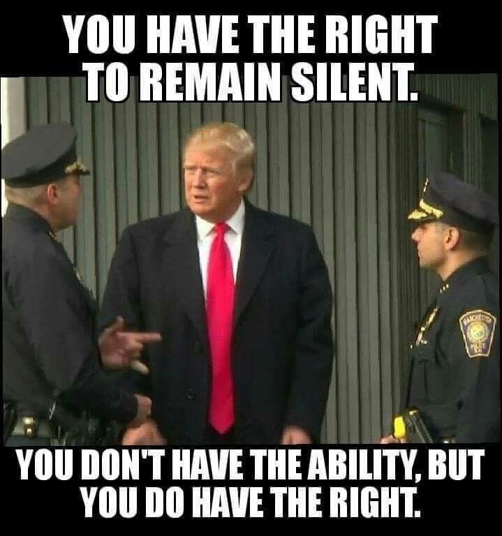 tazzman22's tweet photo. @7Veritas4 Who knew? 

Answer: Everyone. #TrumpSTFU https://t.co/Z2knMI0XZc