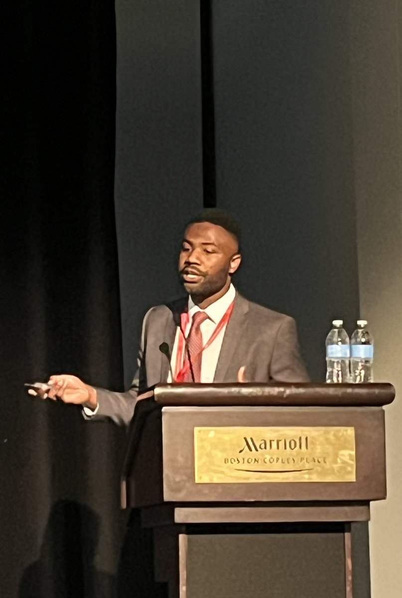 Hemostasis and Thrombosis, BIDMC (@hemethrombbidmc) on Twitter photo Papa Anderson from <a href="/ASchmaier/">Alec Schmaier</a> Lab presents his work on prothrombitic extracellular vesicles at #VascularDiscovery23 🧫🧪🧬
Congratulations Papa on the oral abstract! Papa Anderson from <a href="/ASchmaier/">Alec Schmaier</a> Lab presents his work on prothrombitic extracellular vesicles at #VascularDiscovery23 🧫🧪🧬
Congratulations Papa on the oral abstract!