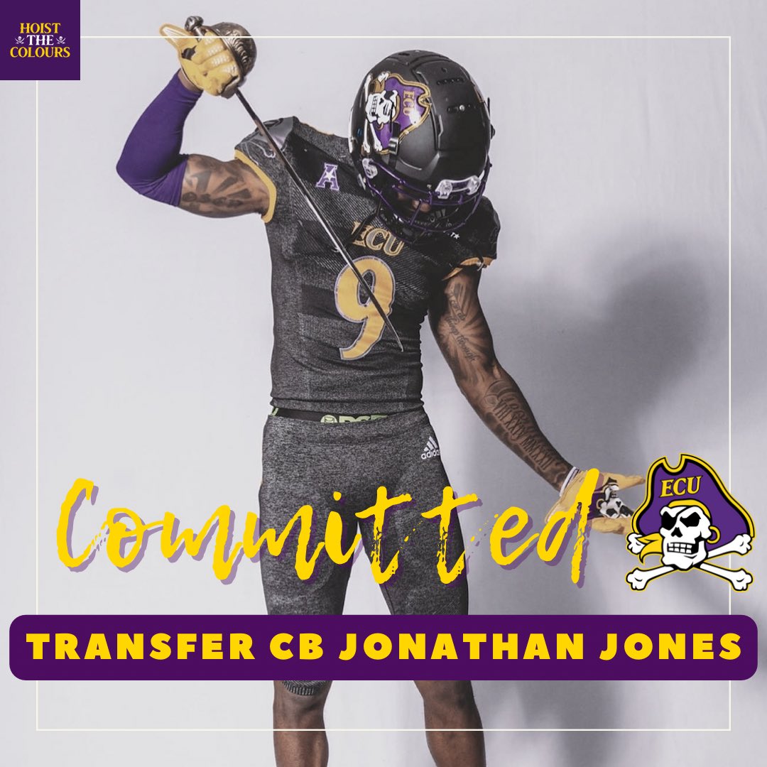 StephenIgoe's tweet photo. Campbell grad transfer CB Jonathan Jones has committed to ECU for his final year of eligibility, he tells @HTC247.

Jones led the Camels with three picks last season and has graded out strong his last two years as a starting corner, per PFF. 

https://t.co/hNlQv3akcp https://t.co/CPjA0CGpti
