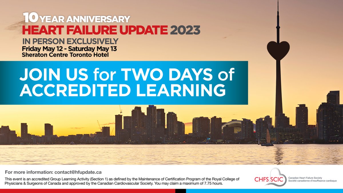 CHFS (@canhfsociety) on Twitter photo A warm welcome to all joining #HFUpdate for the latest in HF care & management! We're delighted to be presenting joint sessions with <a href="/escardio/">European Society of Cardiology</a>,<a href="/HFSA/">HFSA</a>, and <a href="/JACCJournals/">JACC Journals</a> with the theme βCare Delivery Across the Heart Failure Continuum.β Stay tuned!
#CardioTwitter A warm welcome to all joining #HFUpdate for the latest in HF care & management! We're delighted to be presenting joint sessions with <a href="/escardio/">European Society of Cardiology</a>,<a href="/HFSA/">HFSA</a>, and <a href="/JACCJournals/">JACC Journals</a> with the theme βCare Delivery Across the Heart Failure Continuum.β Stay tuned!
#CardioTwitter