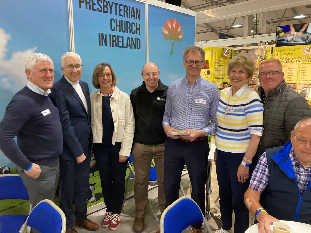 pciassembly's tweet photo. On a visit to @balmoralshow @PCIModerator praised farmers &amp; farming families for the work that they do in providing food for our tables, their contribution to the local economy, while managing the countryside, all of which is often taken for granted Story: https://t.co/zISE2G9oez https://t.co/d6RKW7i81V