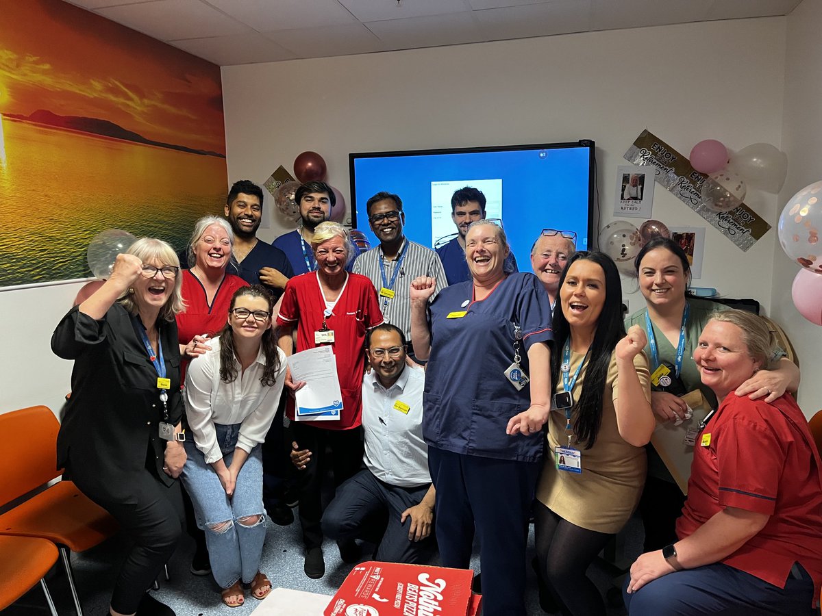 Good luck sue on your retirement from your surgical family