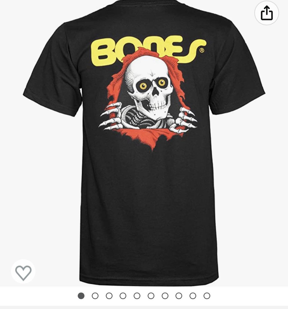 Commemorative t shirt from the night the skeletons came to life.