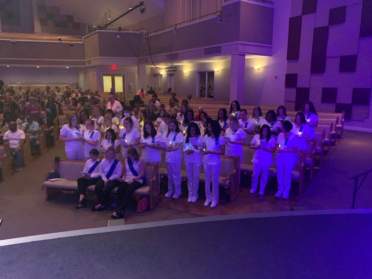 AlamanceCC's tweet photo. Join us in congratulating our nursing graduates as they receive their pins and embark on their careers as compassionate healthcare providers! 🎉🎓🎉
#ACCNursingPinning #NurseGraduates https://t.co/jPZ0rdAlKm