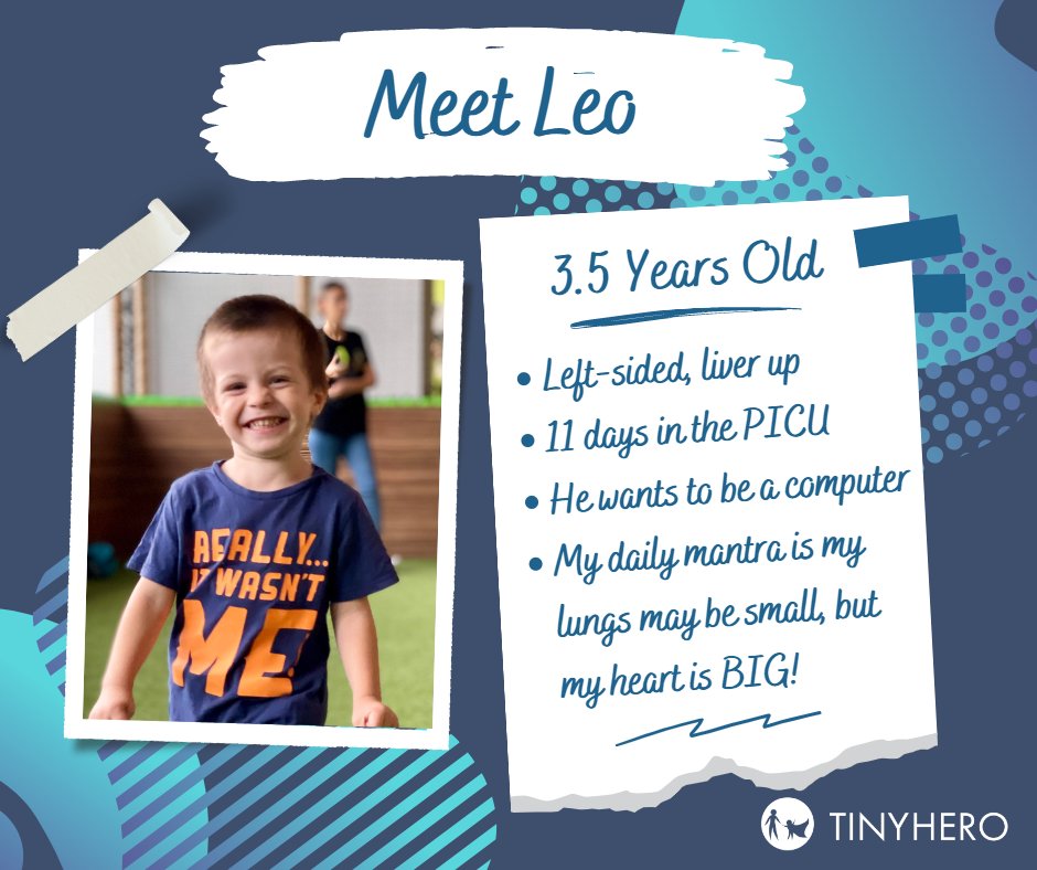 TinyHeroCDH's tweet photo. #TinyHero Leo defied all the odds. Liver, stomach, spleen &amp; intestines up but only 11 days in PICU! His doctors call him a little miracle. Leo loves soccer, building marble runs &amp; playing hide &amp; seek. #FeelGoodFriday

Submit your CDHer: https://t.co/Ls27b4vG2Z #CDHawareness https://t.co/zdnaRqP1Gc