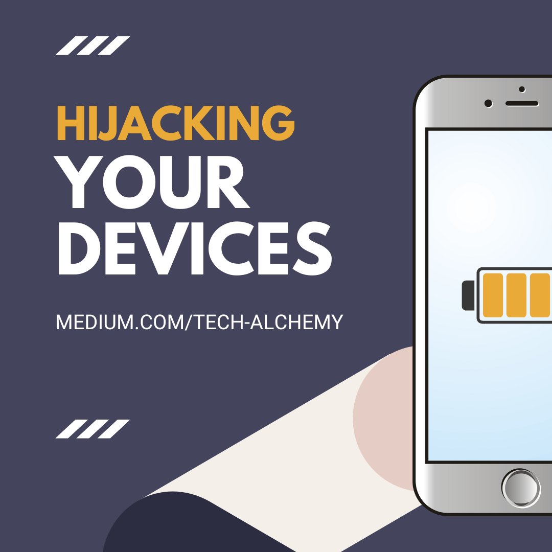 TechAlchemy's tweet photo. Can free charging ports be a threat to your device and data? Well, these free public charging ports are as frightening as having a virus attack on your device.

Read more to find out how.
https://t.co/ws4eCoNdlb

#datasecurity #datasecuritybreach #devicesecurity #softwarethreat https://t.co/MLVTz5z0oJ