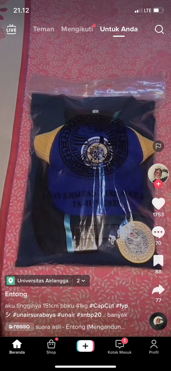 wesonereey's tweet image. Iri bgt lihat anak” snbp uda pada ambil almet, Bismilah ak nyusul jg snbt amin ya Allah😭🙏🏻 #unairmaba2023 #maba2023