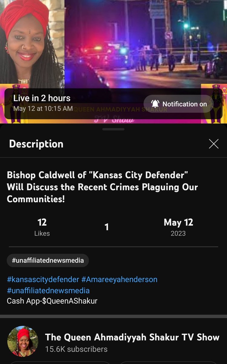 SilentDPro1992's tweet photo. Tune into #TheQueendom for an interview with #BishopCaldwell !  This is #crucial #RoyalFam #BlackFam!  "Your Rising Call" @ 10 AM EST!!

Original:  https://t.co/USHtCi6dhb
TV Show:  https://t.co/mmBDdFGbhG https://t.co/VmZoGOuFIe