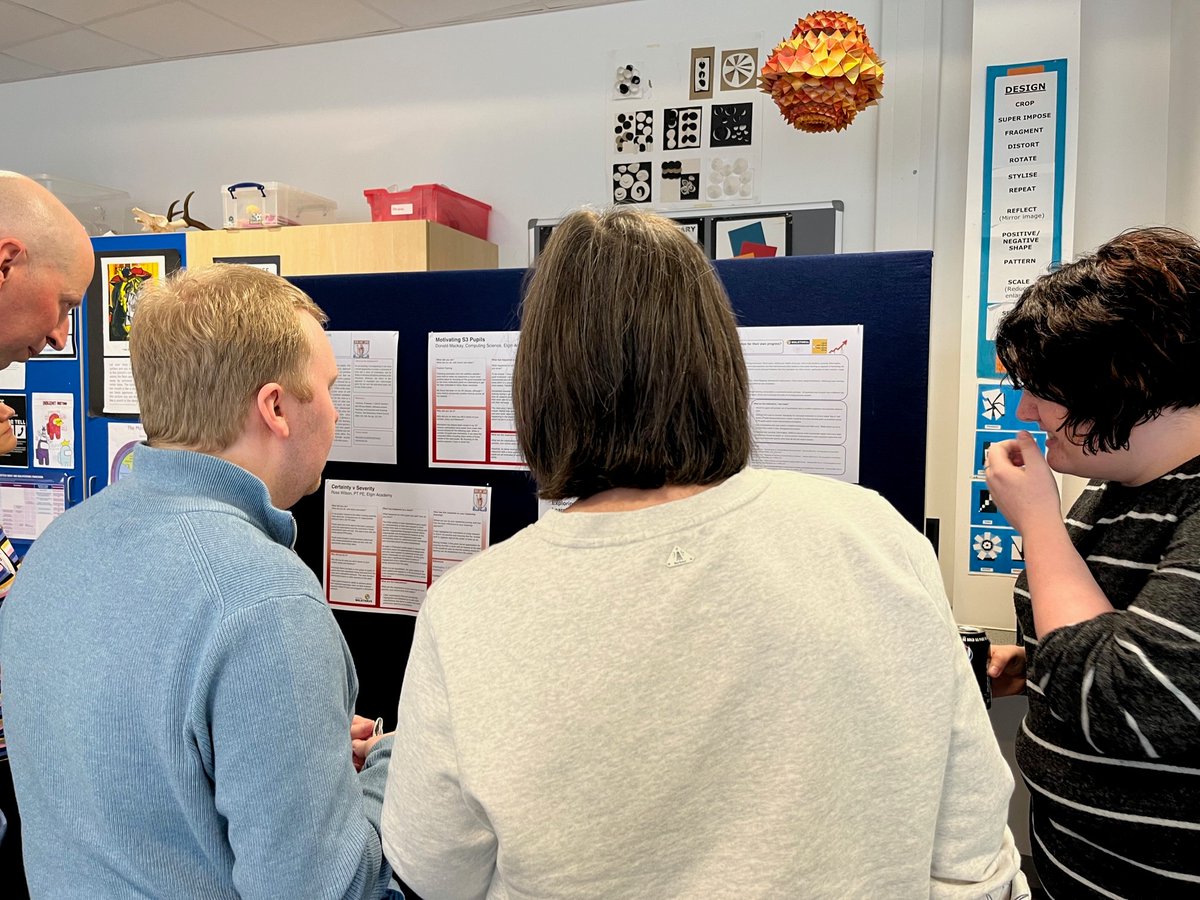 Today was the showcase for our Professional Enquiries. Staff displayed a wide range of topics and findings which we will use to inform T&L next session. #TeamEA #pedagogy #practitionerenquiry