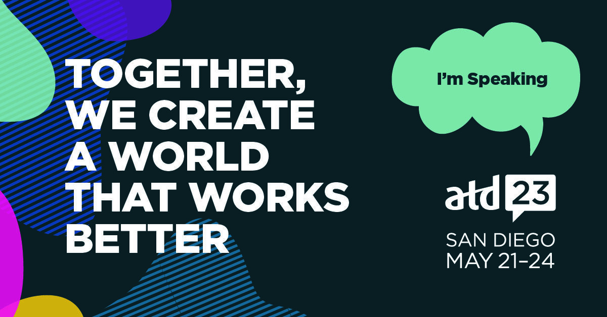 The immerse team will be exhibiting and speaking at ATD 2023 in San Diego this May! Meet us at booth 407 or join our session 'Immersive Training: From Pilot to Company Roll Out' on Wednesday, May 24th, from 8:00-9:00 AM. 

#atd23 #ImmersePlatform #VRtraining #employeetraining