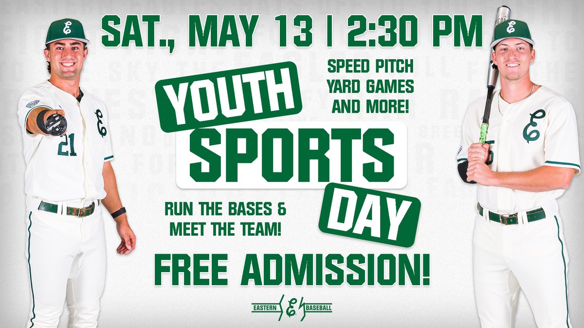 Get out and enjoy the weather this weekend. Annual Youth Sports Day at EMU. Enjoy all the fun and some college baseball! 
#annarbor #annarborsports