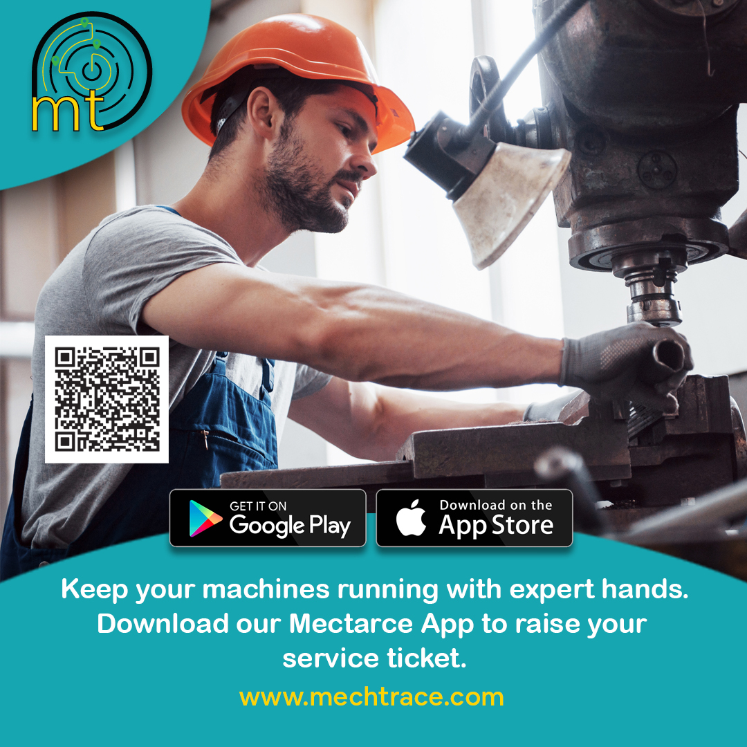 Ensure smooth operations for your machines with the help of expert technicians. Download our Mectarce App today and raise a service ticket effortlessly
#Mectarce #ExpertTechnicians #MachineMaintenance #DownloadTheApp