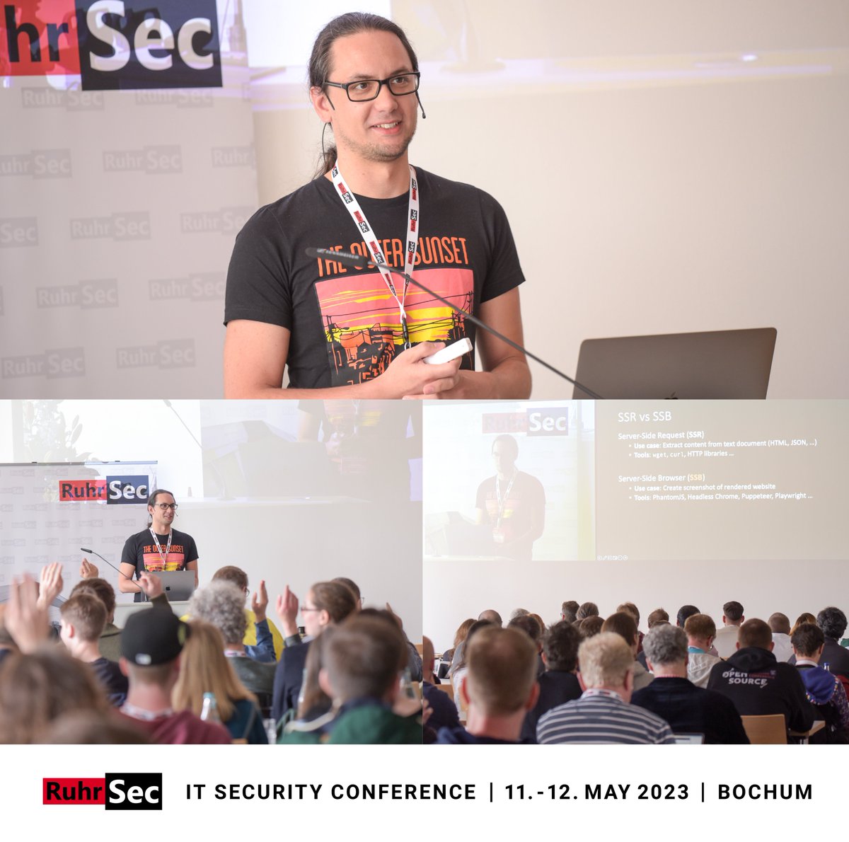 RuhrSec – IT Security Conference (@ruhrsec) on Twitter photo We are excited to announce our next speaker:
"Server-Side Browsers: Exploring the Web’s Hidden Attack Surface"
by <a href="/m4riuz/">MariusM</a>.
Conference program, more information and details on our website:
🌐 ruhrsec.de/2023/
#itsecurity #itsicherheit #cybersicherheit #conference We are excited to announce our next speaker:
"Server-Side Browsers: Exploring the Web’s Hidden Attack Surface"
by <a href="/m4riuz/">MariusM</a>.
Conference program, more information and details on our website:
🌐 ruhrsec.de/2023/
#itsecurity #itsicherheit #cybersicherheit #conference