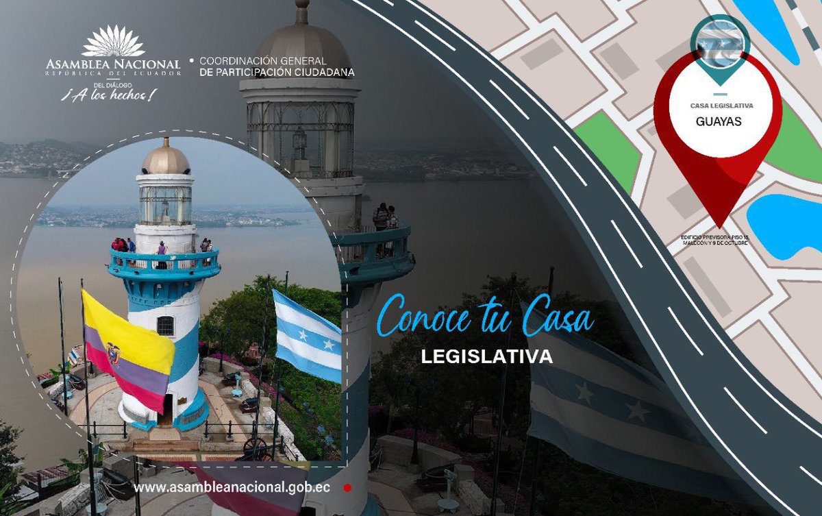 CANGuayas's tweet photo. En #Guayas se encuentra un espacio de la Asamblea Nacional, que sirve como nexo entre la ciudadanía y el Poder Legislativo. 

Somos CASA GUAYAS y nos encontramos en el edf. Previsora piso 15, Malecón y 9 de Octubre...

 #AsambleaEnTerritorio https://t.co/HIrgU0JiSF