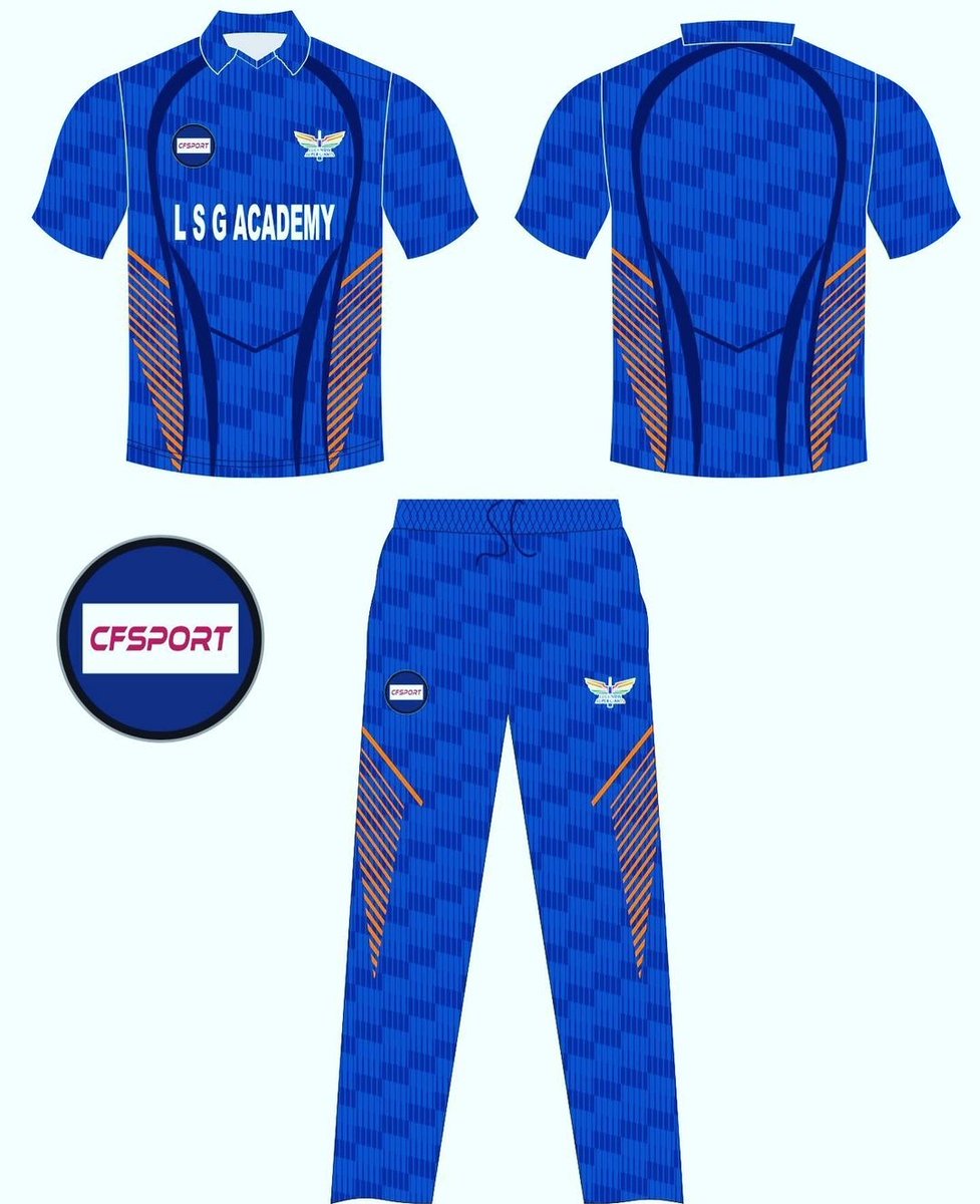 LucknowIPLCover's tweet photo. LSG Academy Brigade's Uni-💙-form.
Work hard, Enjoy Hard, more importantly stay disciplined. 👍
ℹ️ First 30 registration are *FREE*.
#GazabAndaz #LSGAcademy #UP
#LucknowSuperGiants #GNoida https://t.co/nI0TXiBmy0