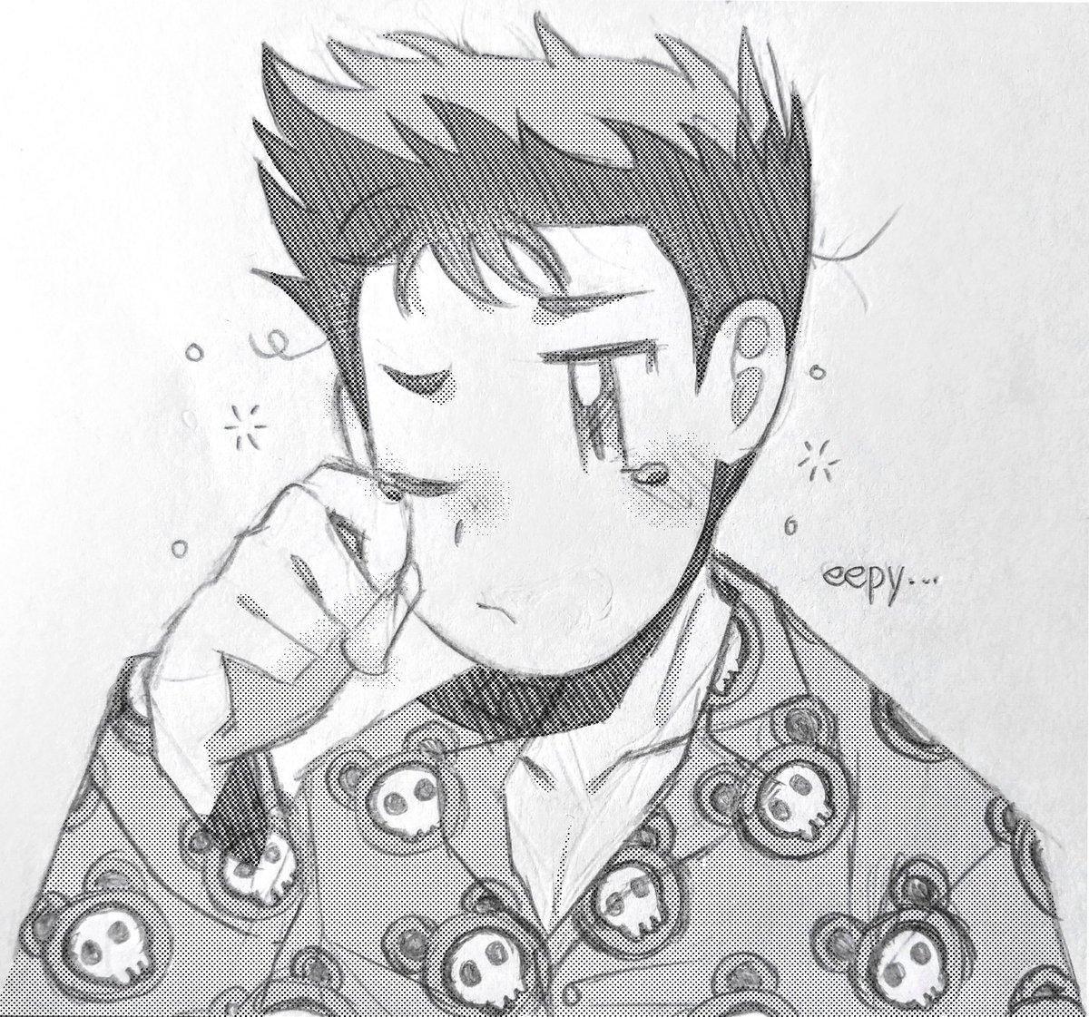 and why he eepy ....