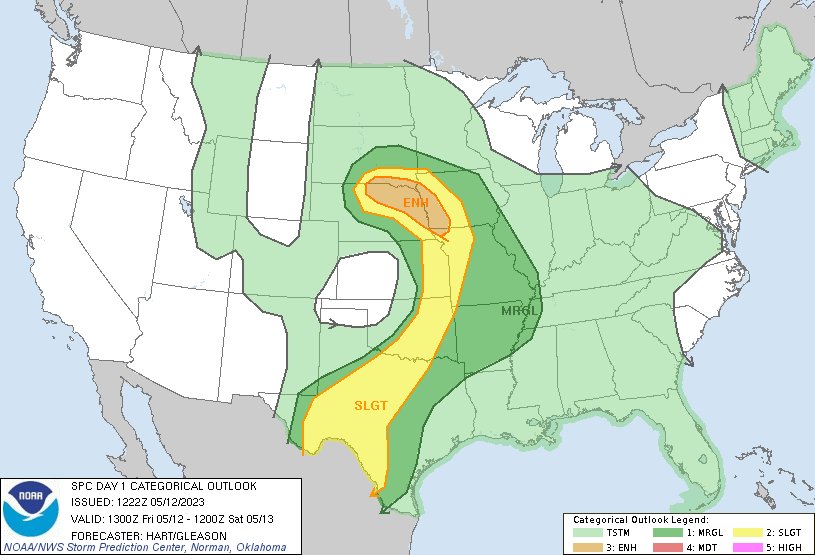 NWS Storm Prediction Center tweet media