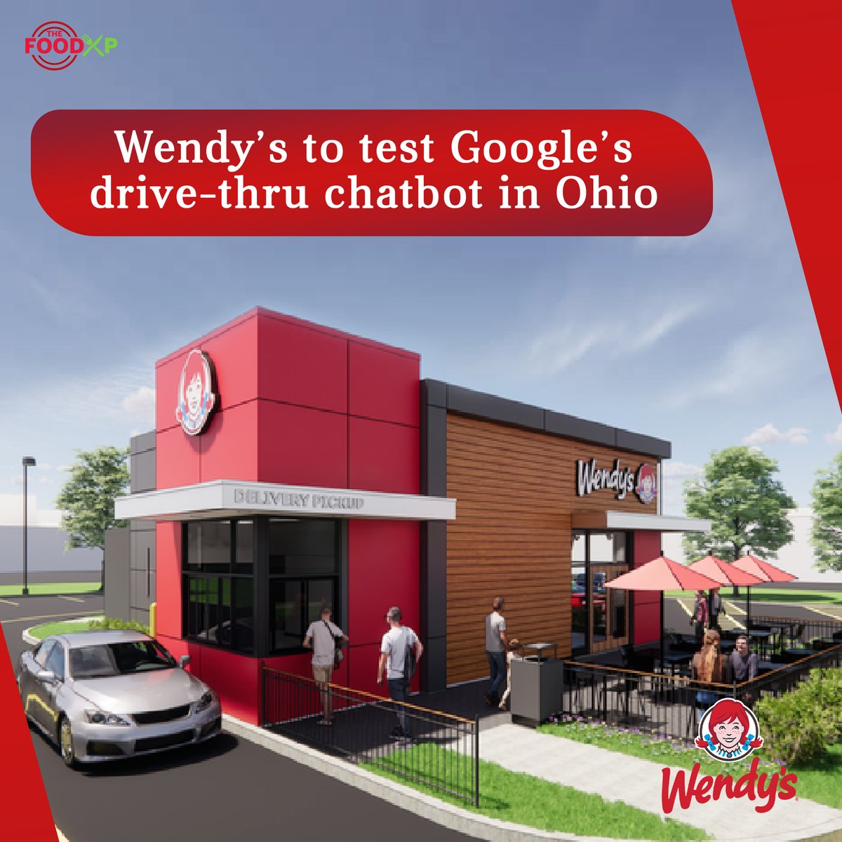 TheFoodXP's tweet photo. Wendy's is teaming up with Google to add artificial intelligence to its menu. It will help them automate their drive-thrus. https://t.co/6Z9EVn4Xm4