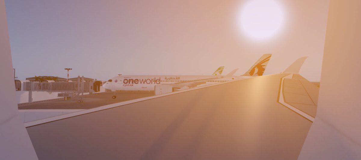 QatarAWRoblox's tweet image. Wing views are truly the best! Look at this amazing view captured by our passengers @ Ras-al-Khaimah in our Airbus A350-900 departing to Doha
#QatarAirways #QatarExecutive #Roblox #QatarAirwaysRoblox