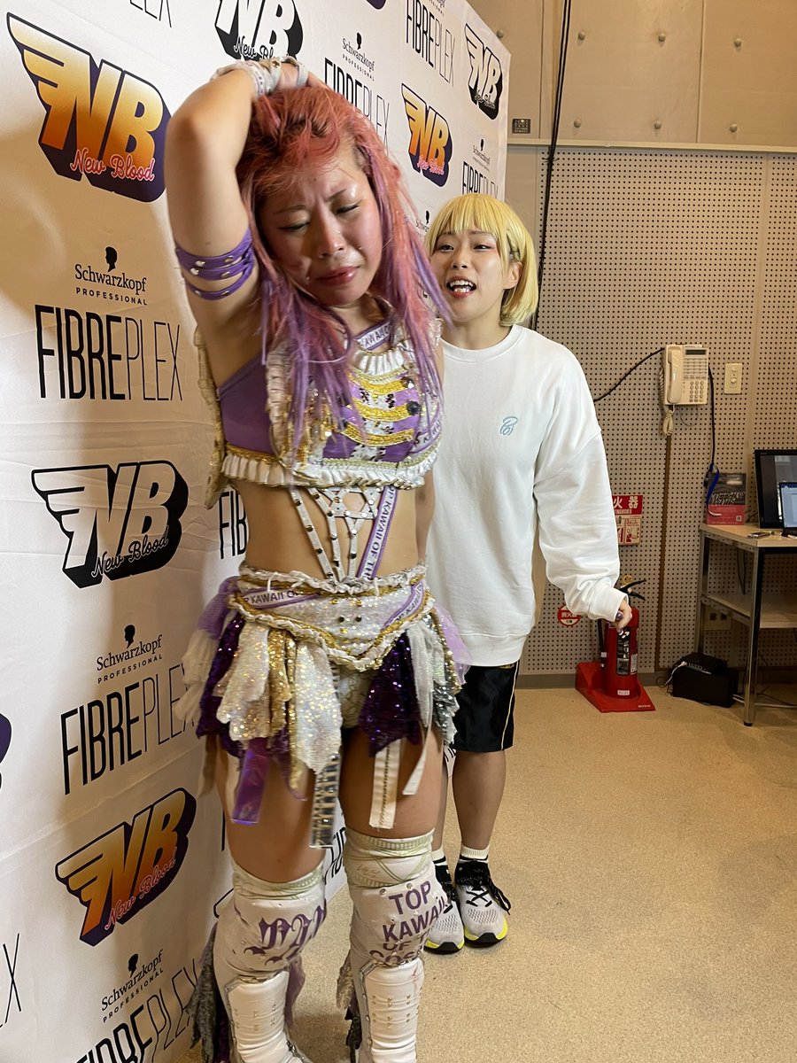 スターダム「NEW BLOOD」品川大会にてニセ中野たむ選手が大号泣して