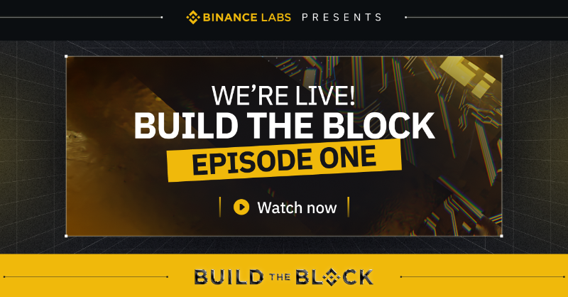 binance's tweet photo. Episode 1 of #BuildTheBlock is live!

Tune in as our first two contestants take the stage to present their projects in front of a live audience and our panel of judges.

Watch it here 👇