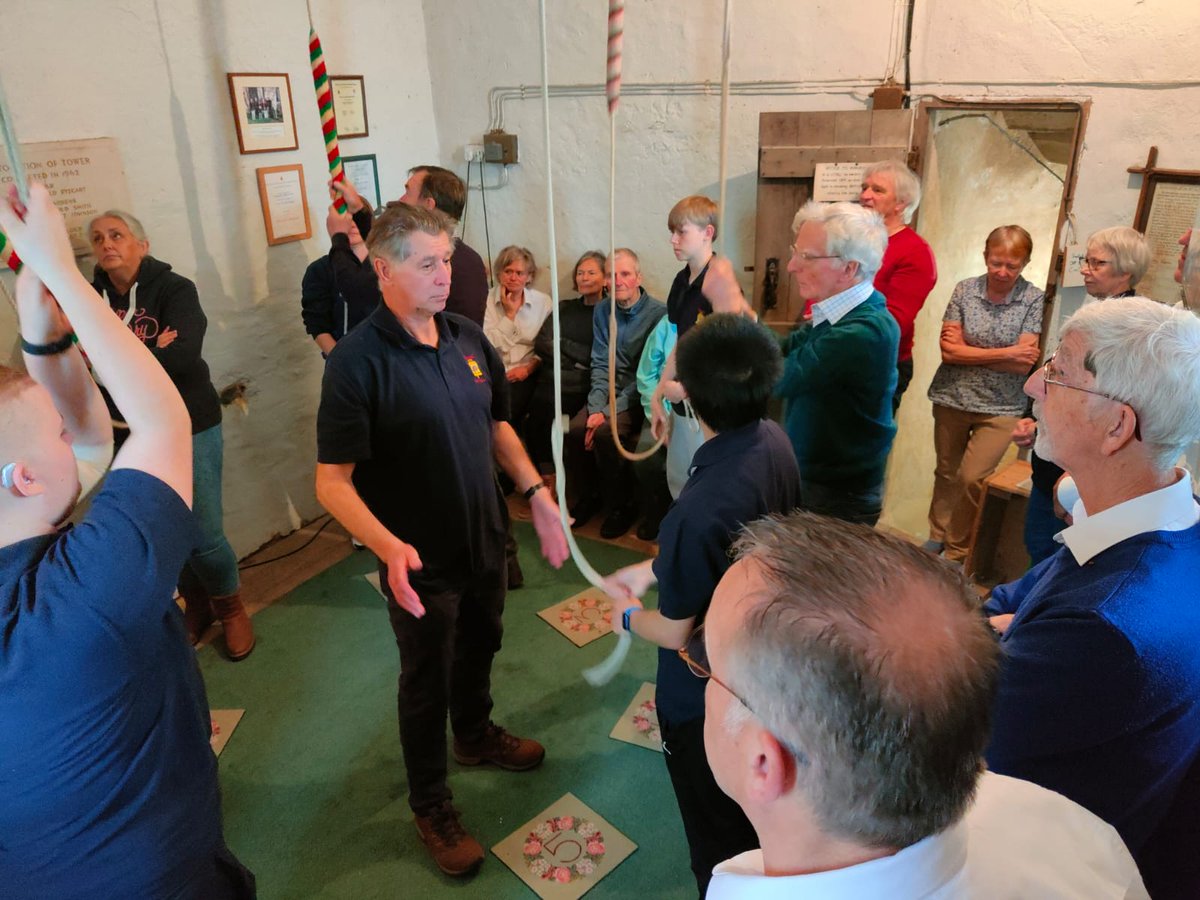 ThaxtedBells's tweet image. Fabulous to have lots of new #bellringer recruits with us. We  teamed up with our local towers for  #ringingfortheking  A seven tower tour on Saturday, May 6th. 
#Radwinter #Hempstead #Ashdon #Thaxted #Hadstock #HelionsBumpstead #SteepleBumpstead #bellringing