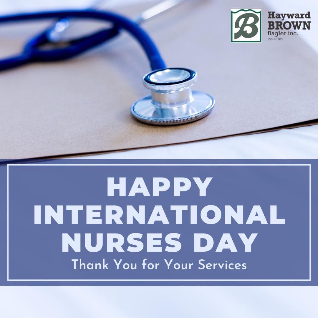 Happy #internationalnursesday to all of the men and women who chose to take care of all of us with dedication and love! We thank you today and everyday!

#haywardbrownflagler #nursesday #nursesrock #nursessavelives #thankyou #flaglercounty