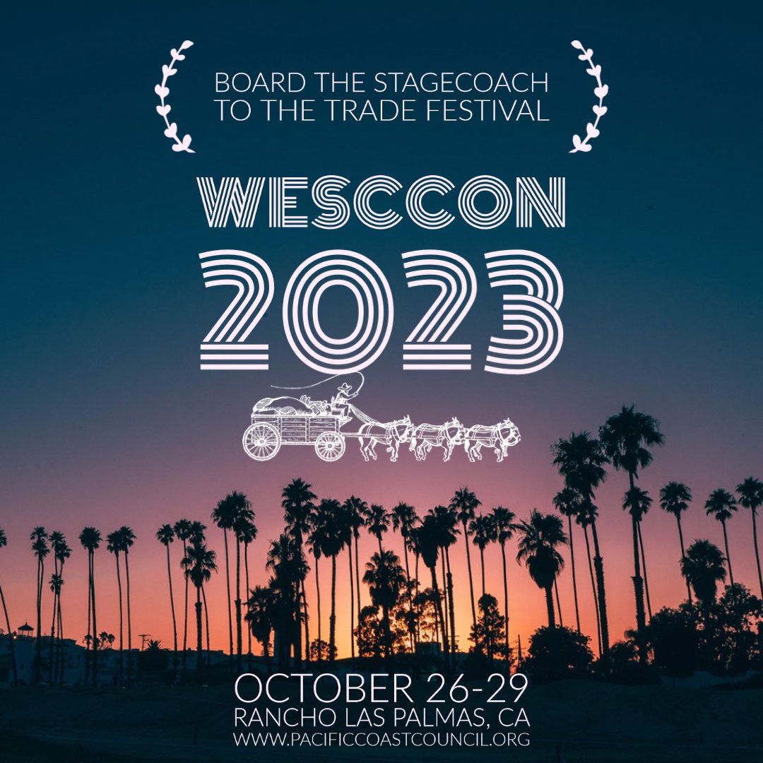 wesccon's tweet photo. Board the Stagecoach to the Trade Festival at WESCCON 2023 from October 26-29! Register now: https://t.co/fN7rGkO85H

#wesccon #wesccon2023 #trade #freightforwarding #logistics #import #export #cbp #customsbrokers #westcoast https://t.co/SsjpxAoSz3