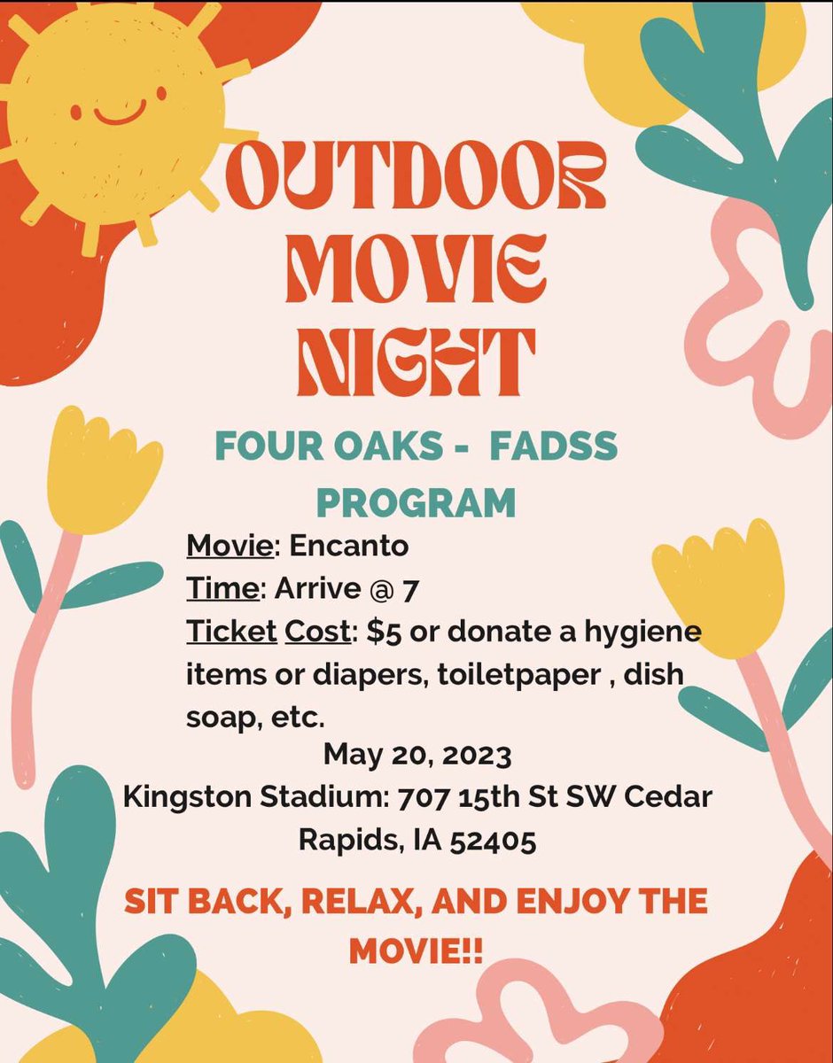 Come and relax! May 20th