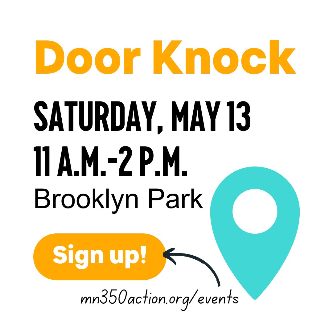 MN350Action's tweet photo. Join us tomorrow to knock on doors in Brooklyn Park to rally support for transit investment: https://t.co/FwYkg883Ou
A metro-wide sales tax is a forward-looking solution to provide sustained, dedicated funding for transit. #GetOnBoardMN
#InvestInTransit #FundTransitNow https://t.co/pDrWkQl9fc