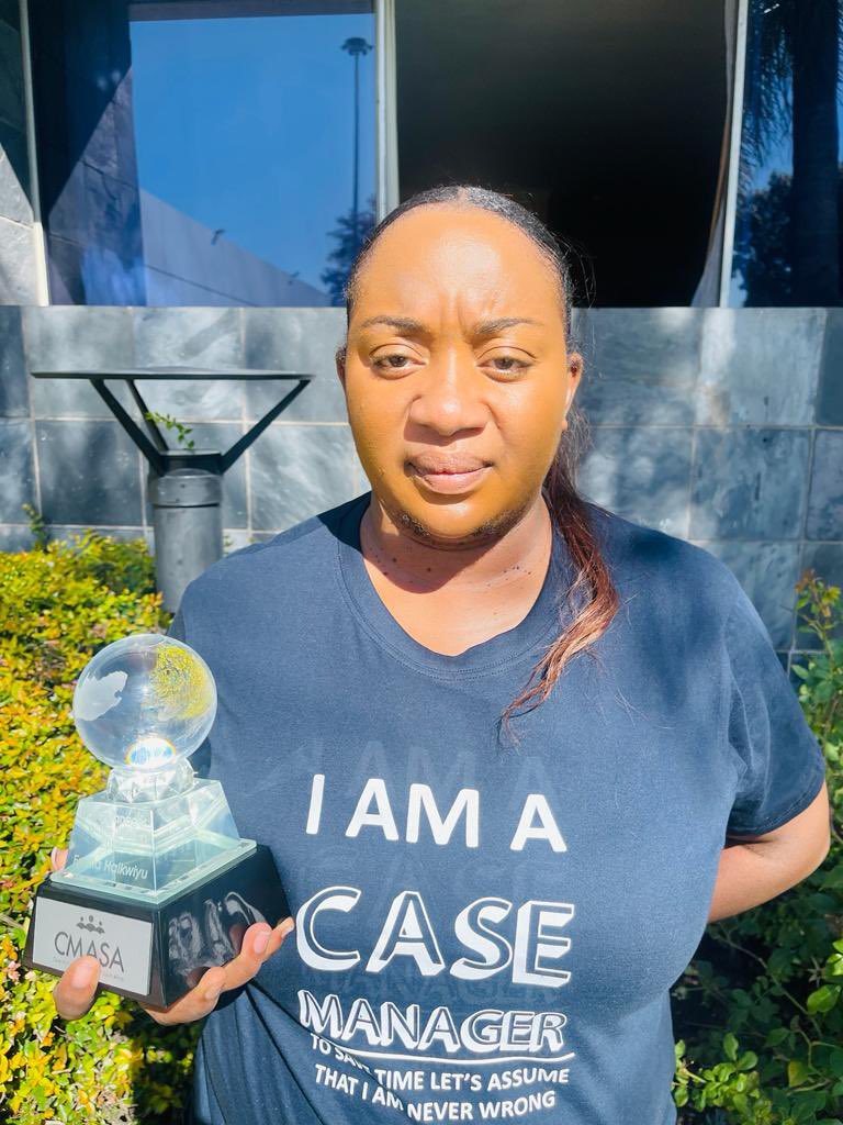 MVAFundNamibia's tweet photo. Congratulations to our very own Emilia Haikwiyu and team for winning the prestigious award of Case Manager of the Year at the 2023 Case Manager Awards held this week in Johannesburg, South Africa. #CaseManagerOfTheYear #ExcellenceInCaseManagement #MakingADifference https://t.co/Wk4P25PwQ9