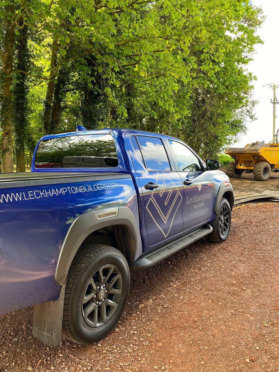 LeckBuilders's tweet photo. Adept Wrapping did a great job on our latest truck for our newly appointed Groundworks Manager, Henry North who is heading up our Groundworks &amp; Civils Division. 

#fridaymorning #builders https://t.co/0CI9WfCVFw