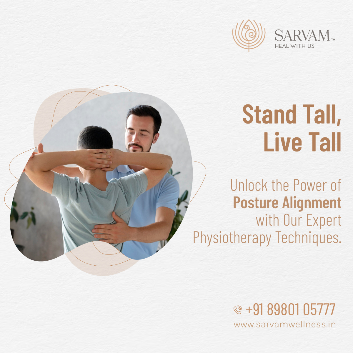 sarvamwellness's tweet image. Experience the transformative benefits of good posture with Sarvam - Stand Tall, Live Tall! Our expert physiotherapy techniques will help you unlock the power of posture alignment. 

📲 8980105777
🌐 sarvamwellness.in

#sarvam #posturealignment #physiotherapy #health