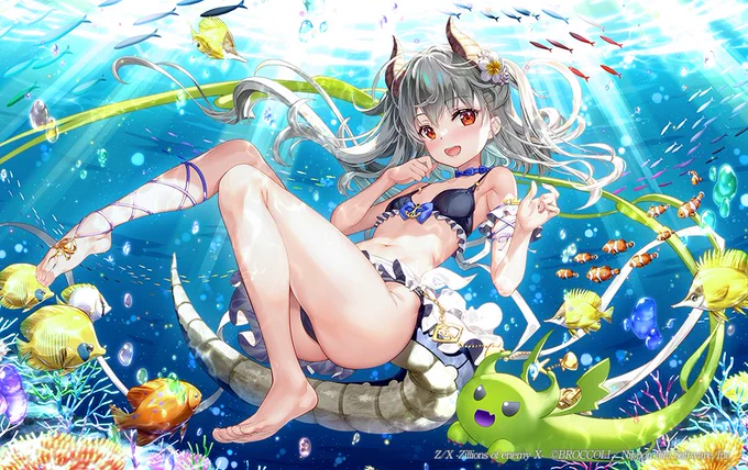 「一緒に泳ごう☆」