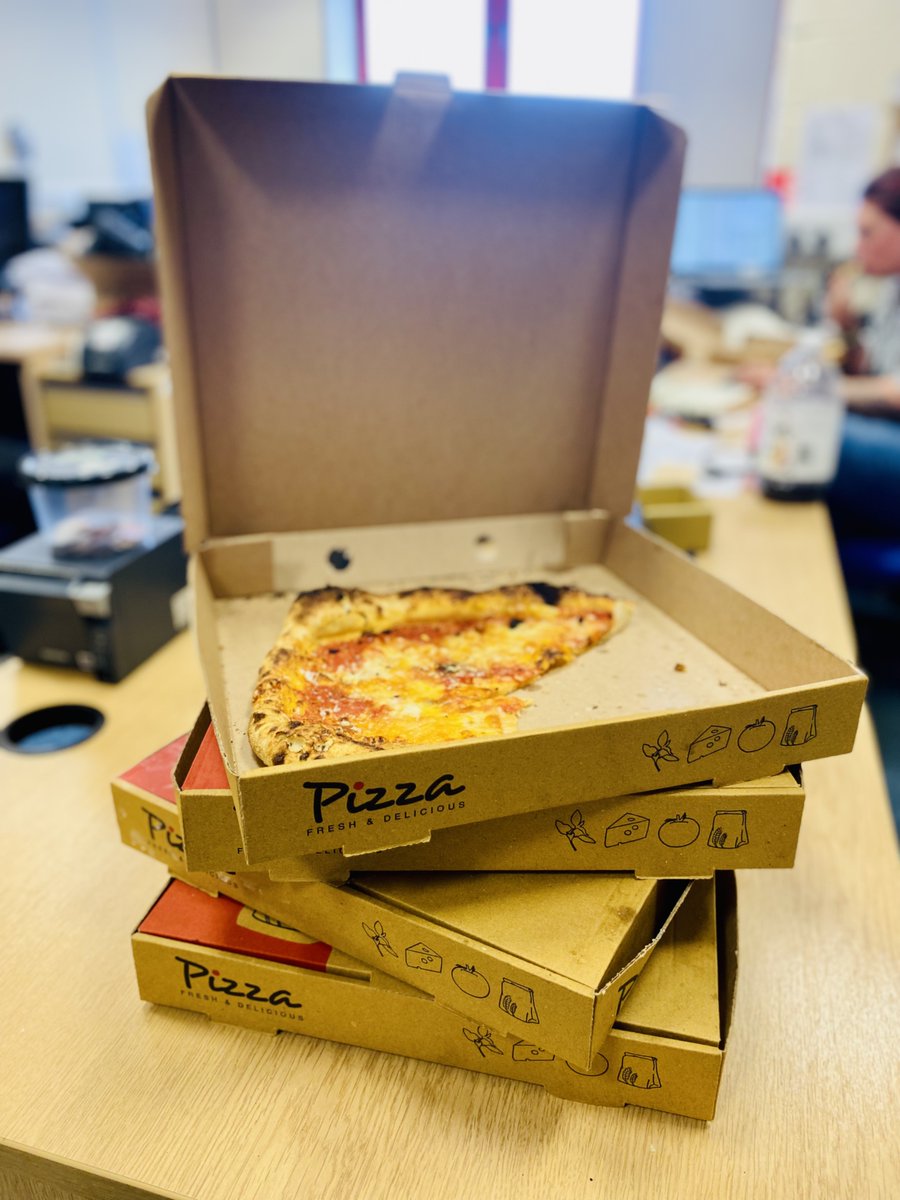 CheckOutCI's tweet image. A Big THANK YOU to Mim&apos;s Kiosk Pizza Van for sending over some of their #delicious #pizza! 🍕🚐🙌

The perfect pick-me-up for our hardworking team.

Amazing Lunch time surprise satisfying our hunger cravings! 😋👍 

#foodie #officeperks #grateful #yum