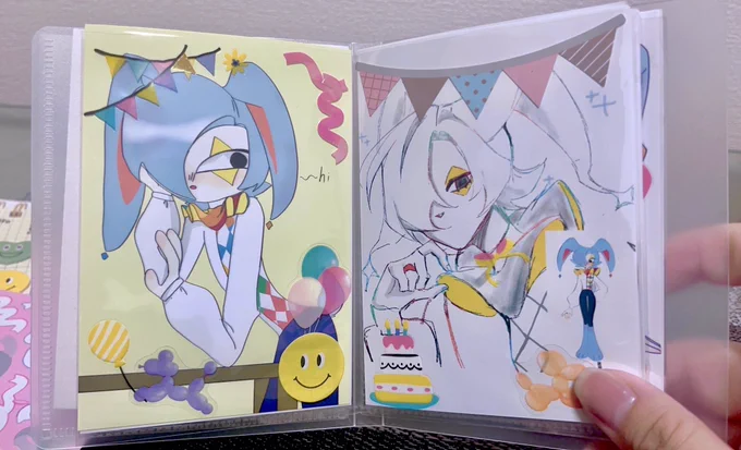 可愛くデコって家宝にするね