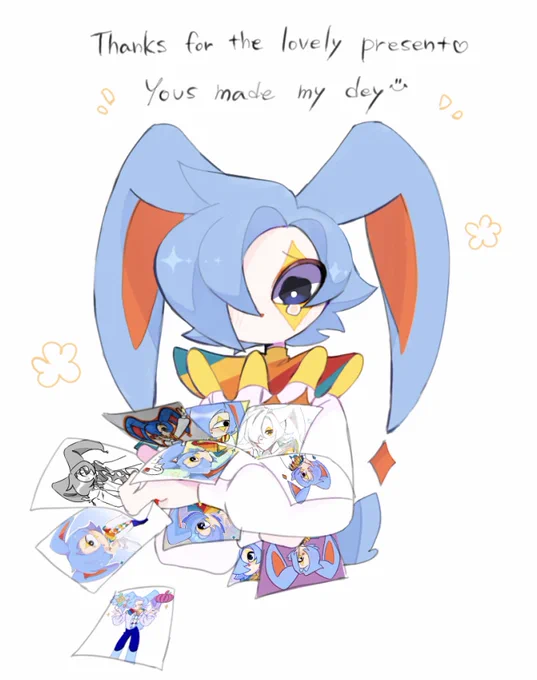 可愛くデコって家宝にするね